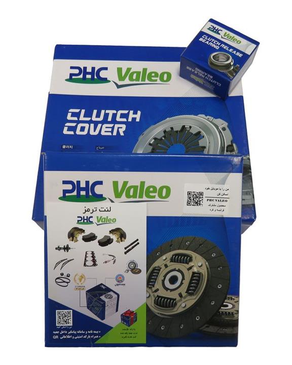 PHC VALEO کیت کلاچ پراید (دیسک و صفحه و بلبرینگ پراید) - پی اچ سی - ولوو